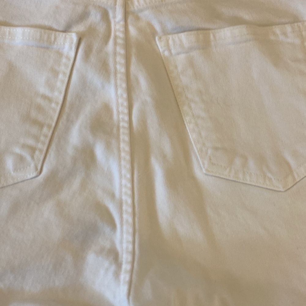 RAG & BONE White High Rise Straight Leg Jeans - Picture 12 of 12